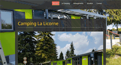 Desktop Screenshot of campinglalicorne.com